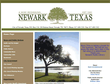 Tablet Screenshot of newarktexas.com